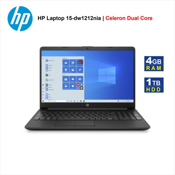 Informatiques And Réseaux Ordinateur Portable Hp 15 Dw1212nia Celeron Dual Core 4gb 1tb Noir 1228